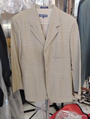 Structure Light Beige Sport Coat Blazer